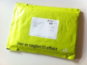 Nøglen til effekt kuvert fra den grafiske branche