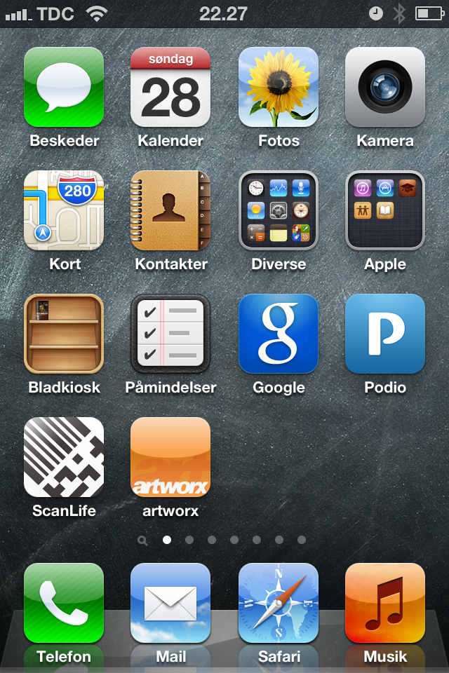 artworx - Nem branding af dit firma på Apple home screen